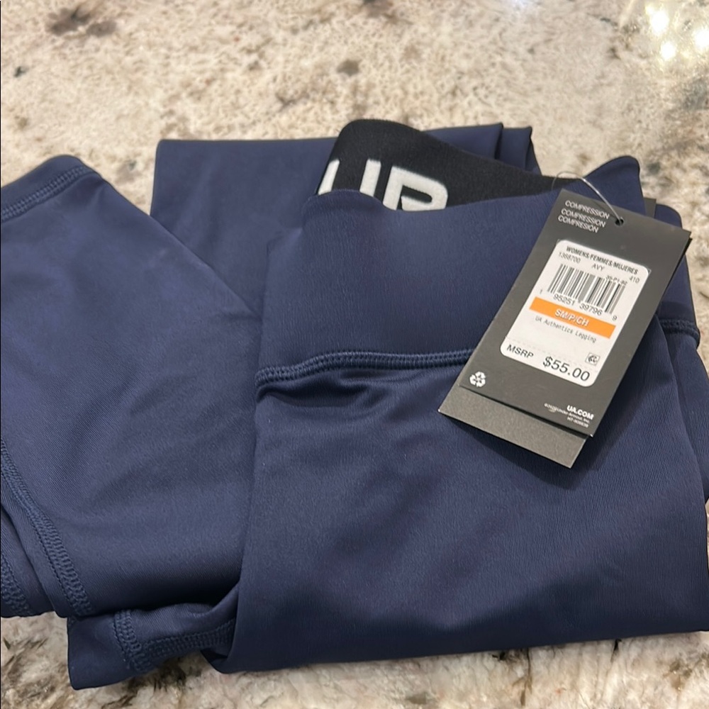 Under Armour Navy Leggings